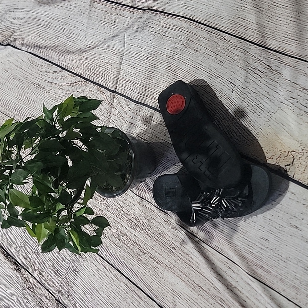 Fitflop Black Women's Sandals - Picture 4 of 5